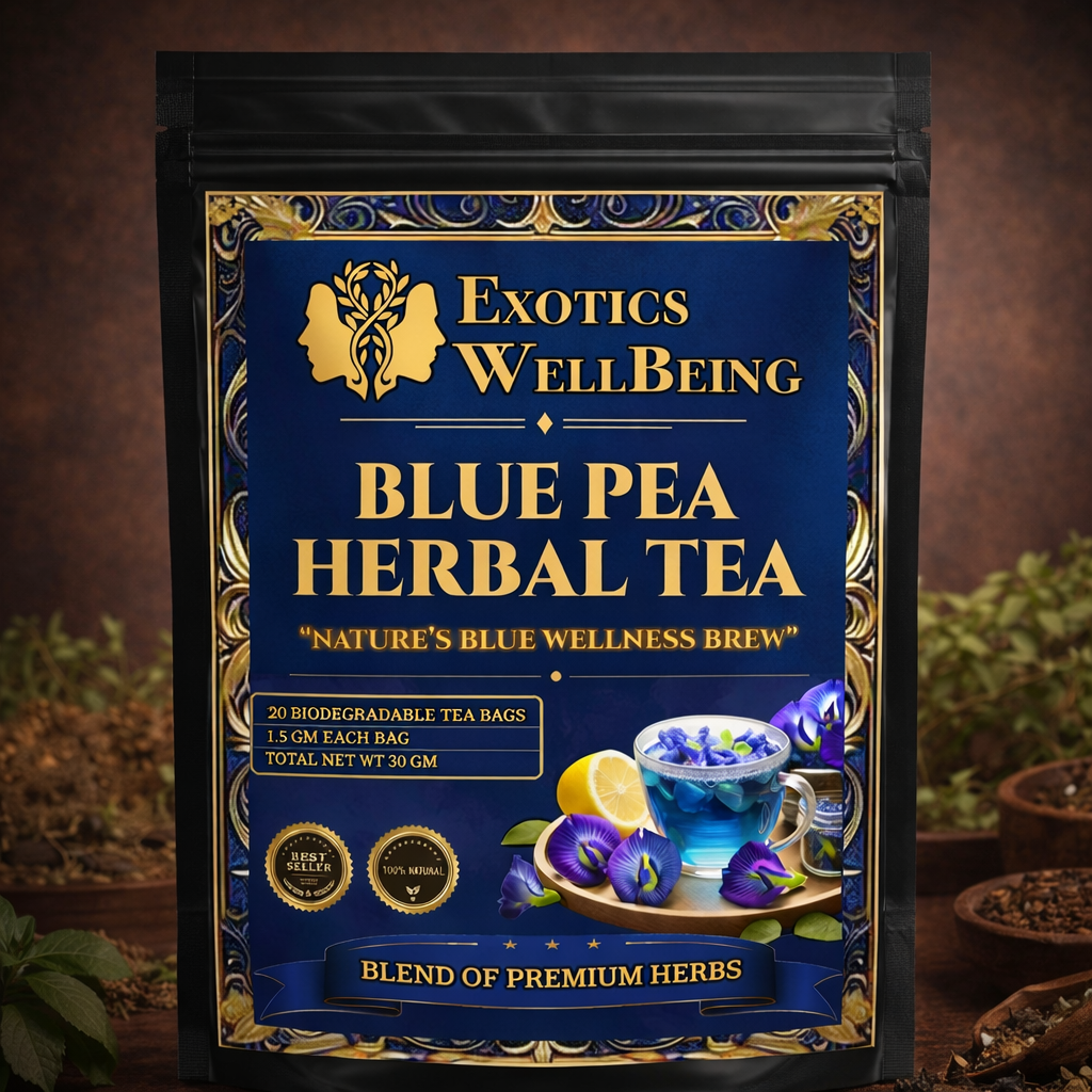 Exotics Wellbeing Blue Pea Herbal Tea