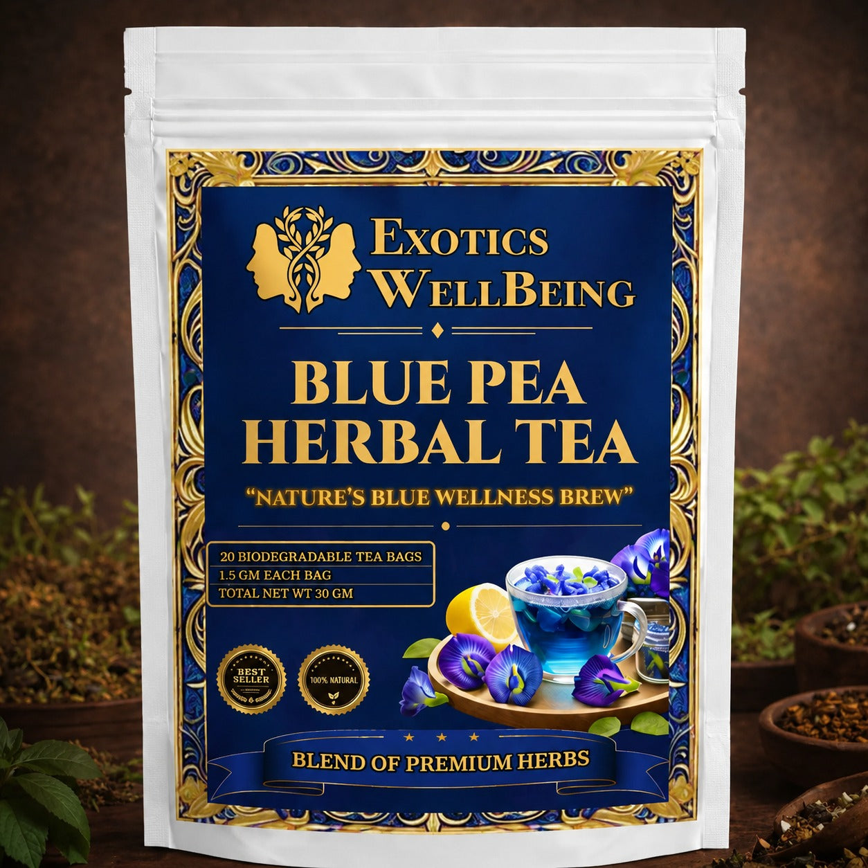 Blue Pea Flower Tea