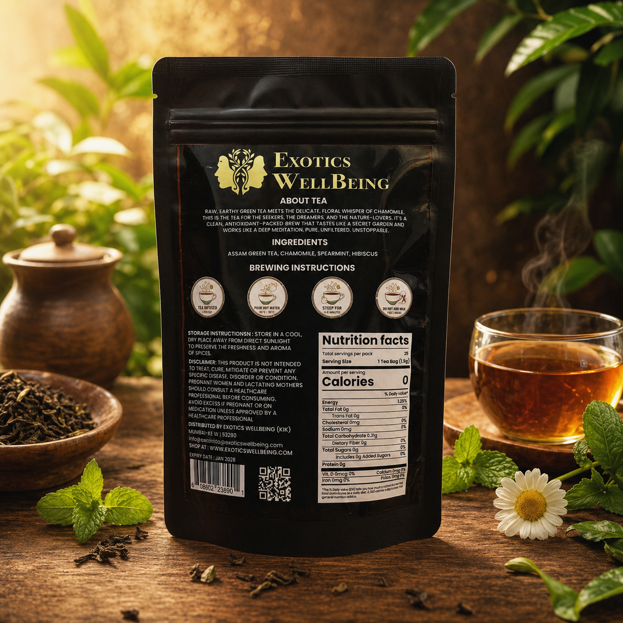 Chamomile Green Tea
