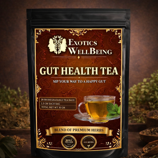 Exotics Wellbeing Gut Health Herbal Tea