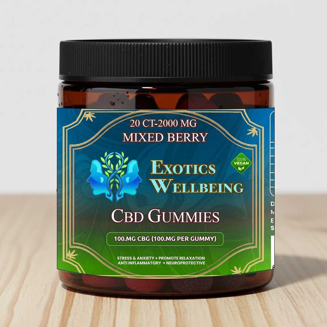 CBD Gummy Mixed Berry 2000 MG