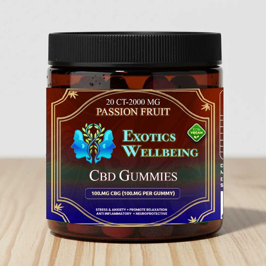 CBD Gummy Passion Fruits 2000 MG
