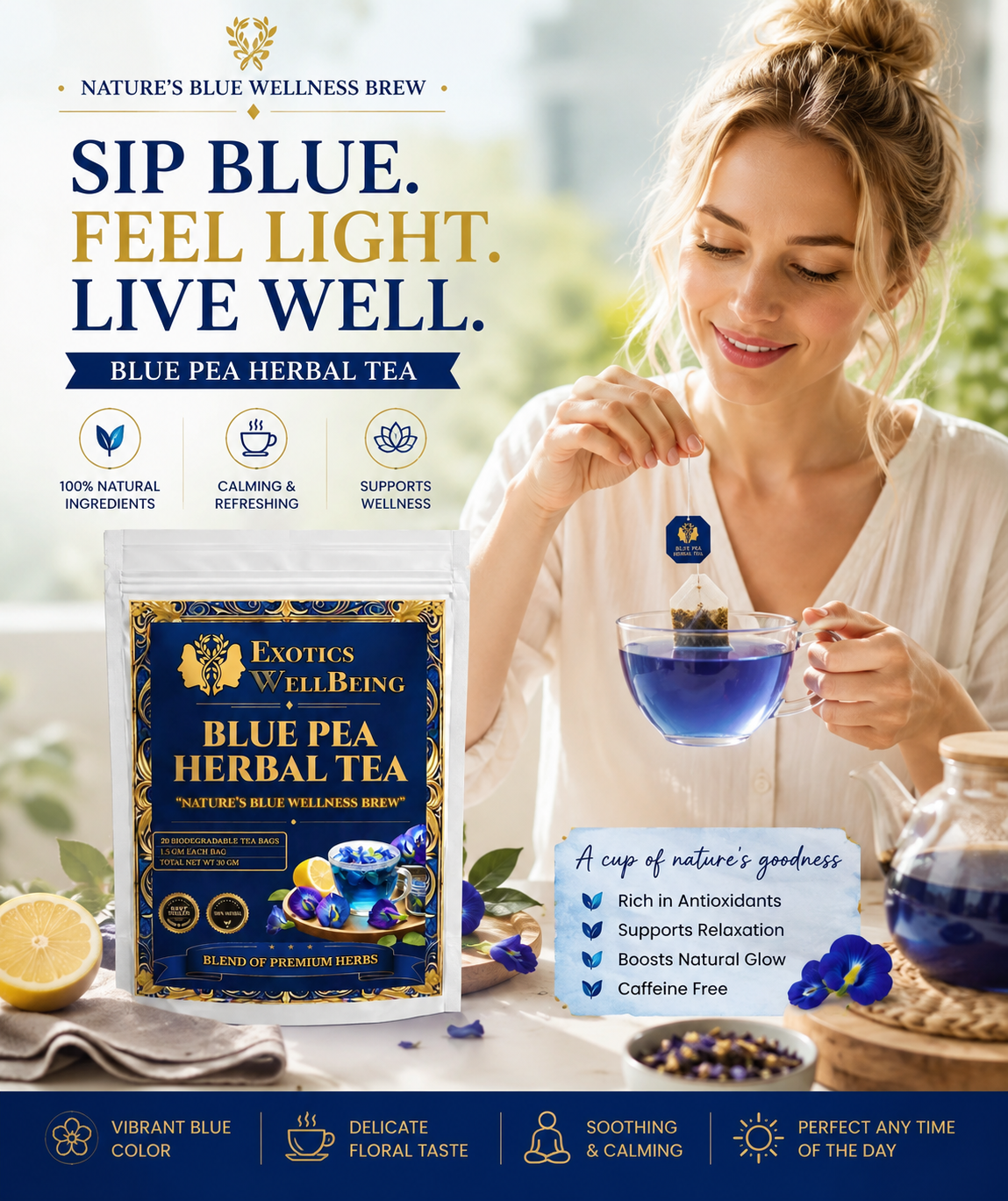 Blue Pea Flower Tea