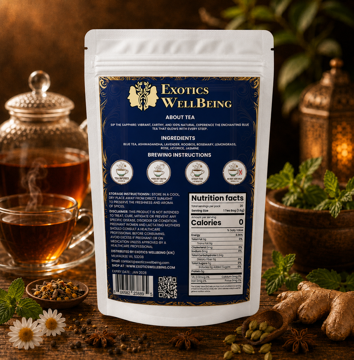 Blue Pea Flower Tea