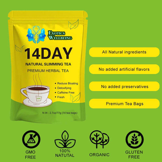Herbal Detox & Weight Loss Tea (Pack Of 2) Total 28 Tea Sachets